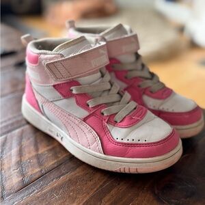 Puma Kids Sneakers - Pink and White